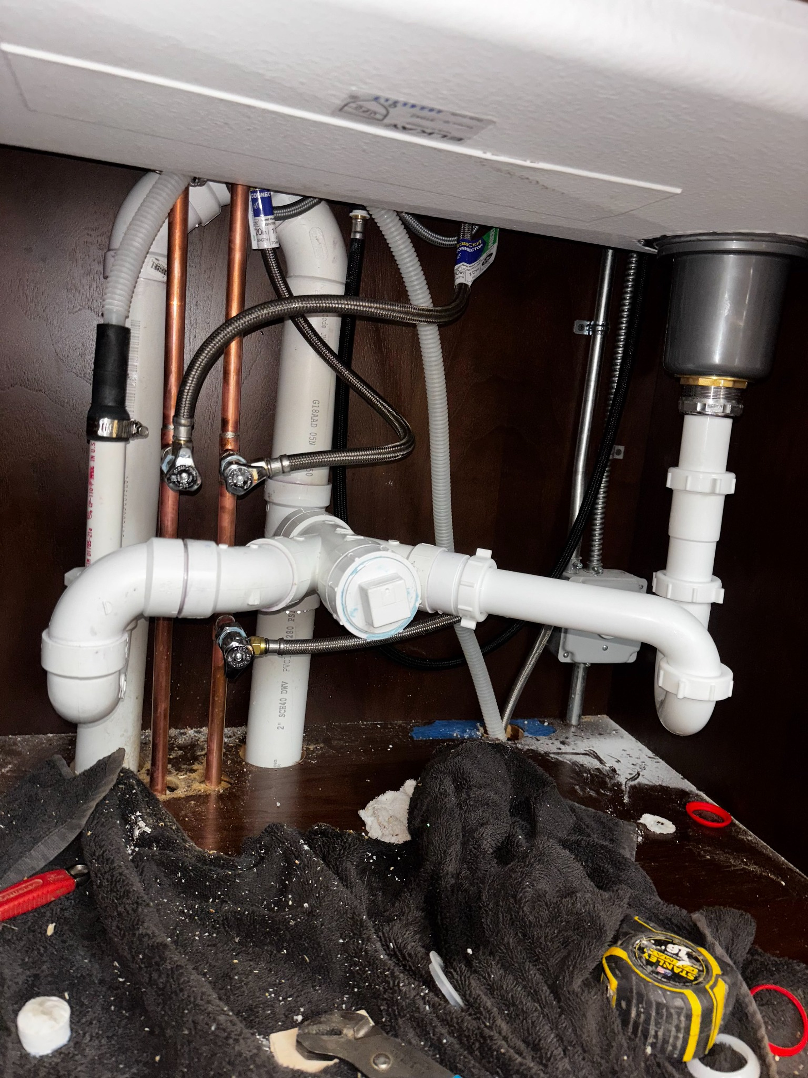 Under-Sink Drain & Supply