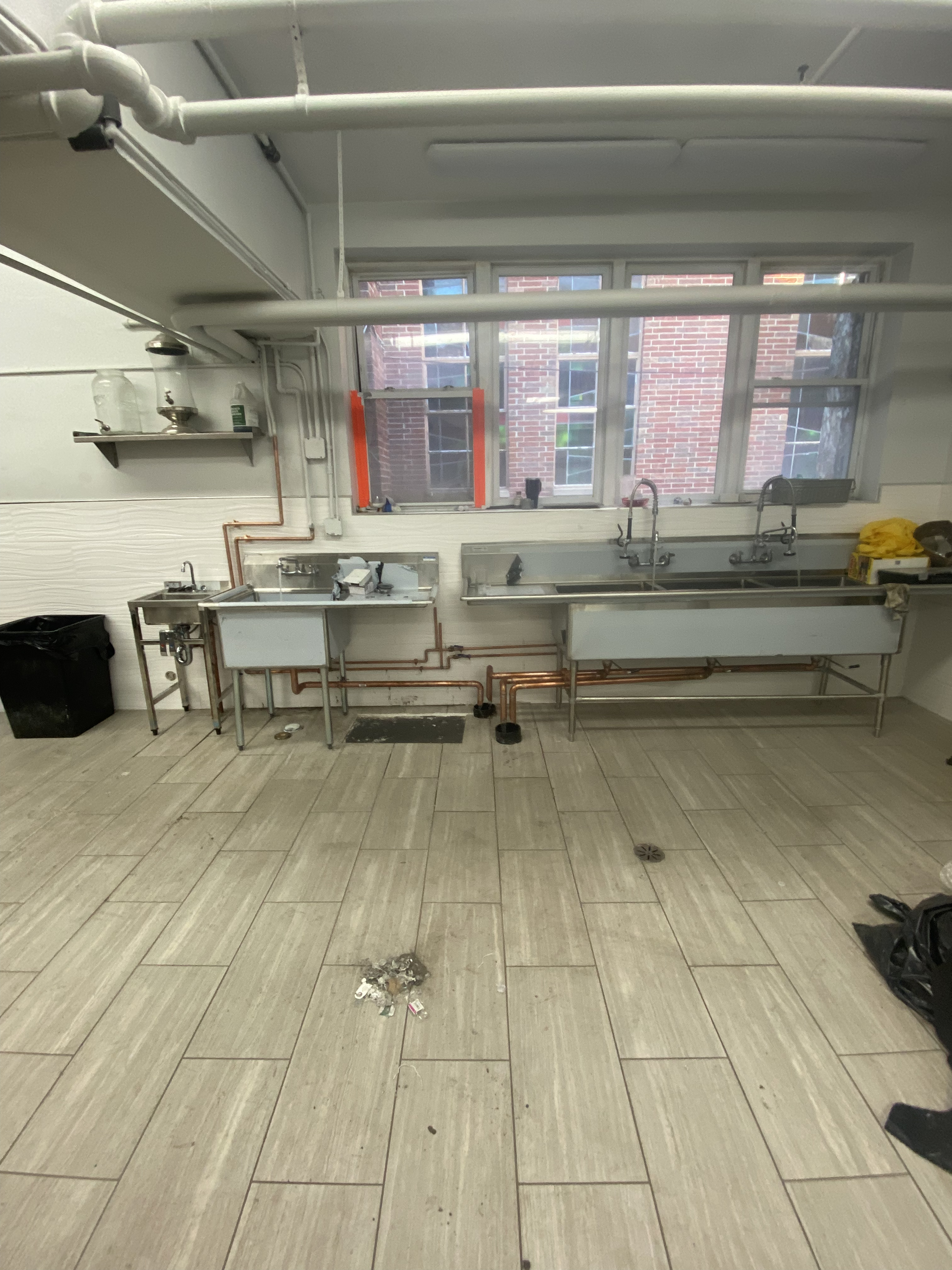 Commercial Sink Installation