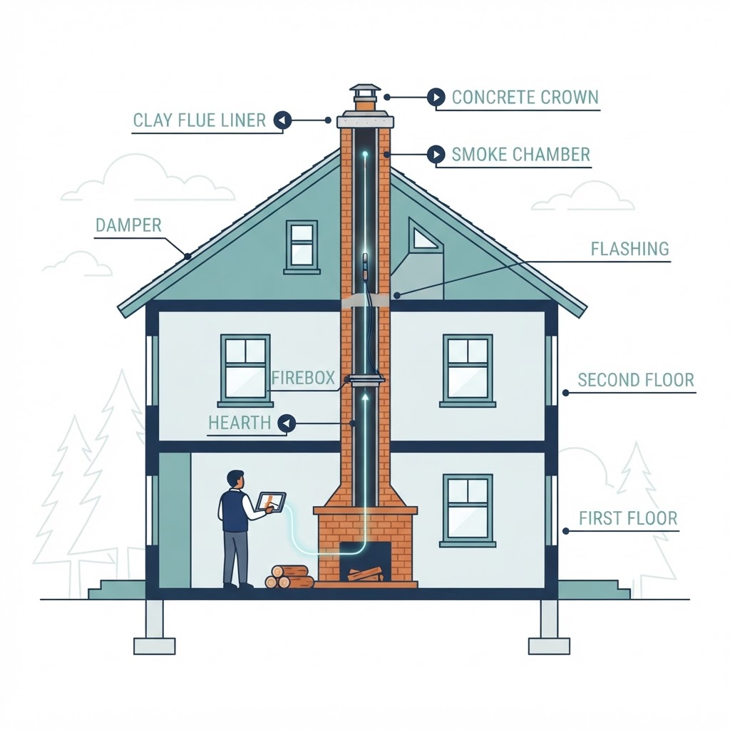 Why You Need a Level 2 Chimney Inspection When Buying a Historic Tacoma Home