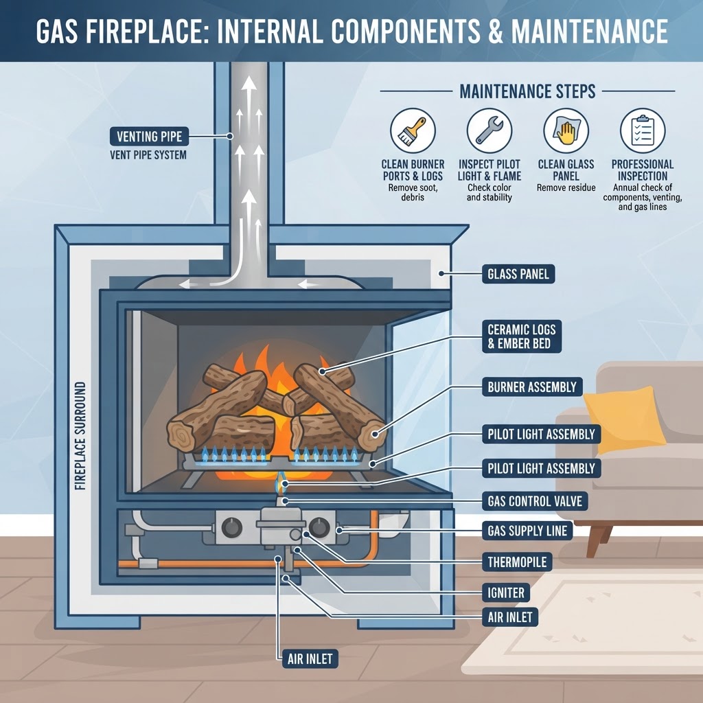 Essential Gas Fireplace Maintenance for Tacoma Homes