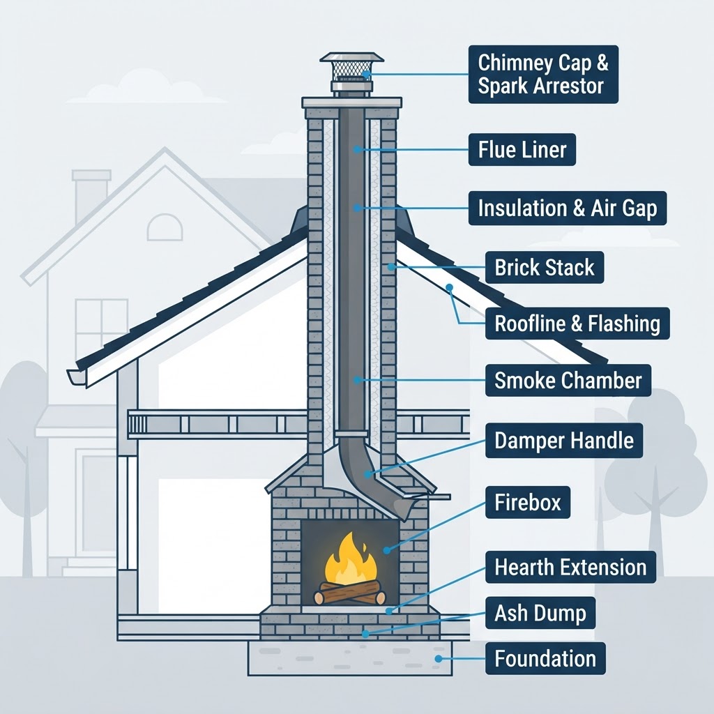 Why Your Chimney Flue Liner Integrity Matters for Tacoma Homes