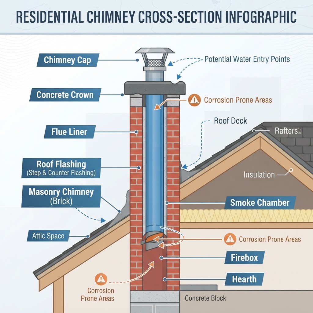 Preventing Chimney Liner Corrosion in Tacoma's Wet Climate