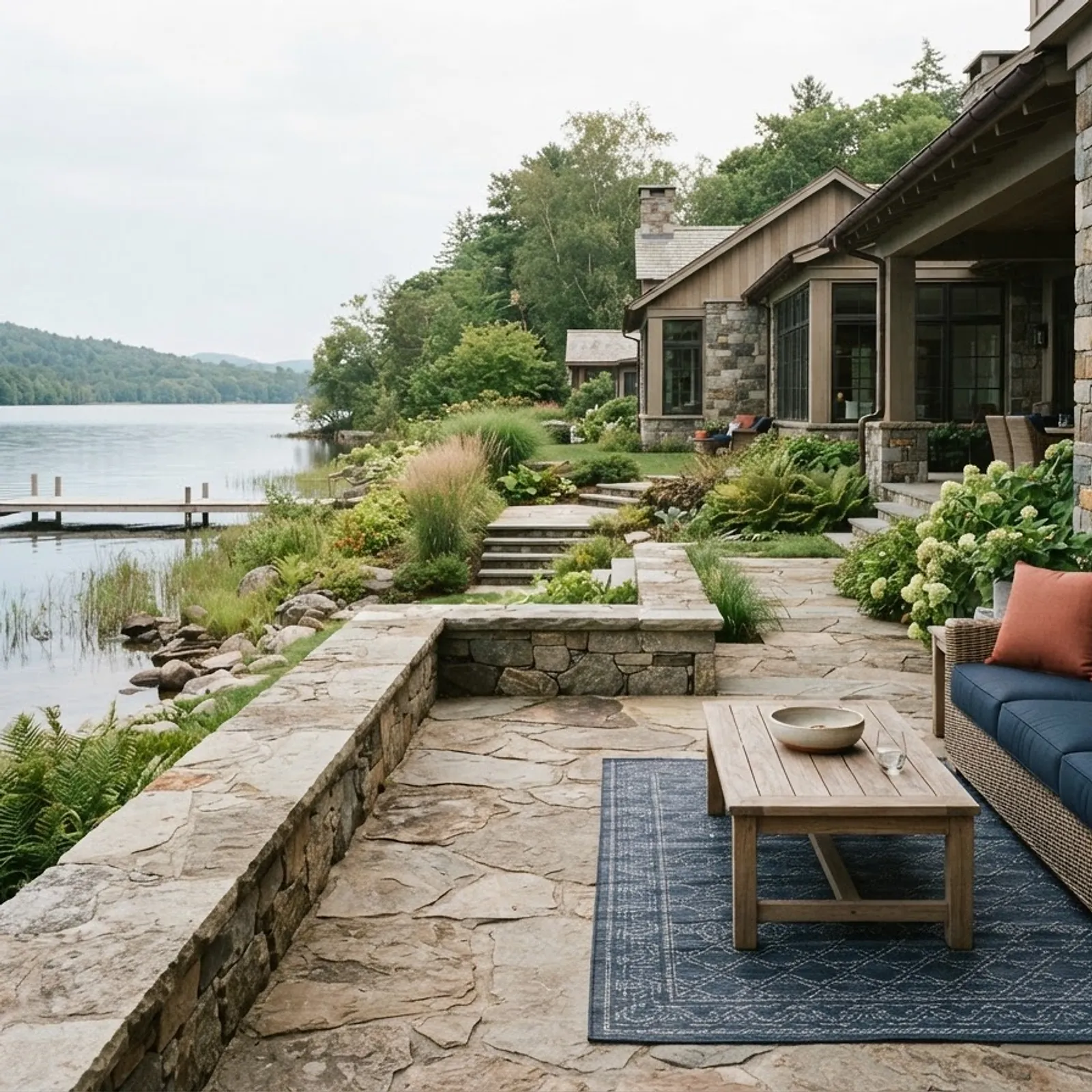 Grand Lake shoreline home