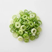 Green onions, thinly sliced
