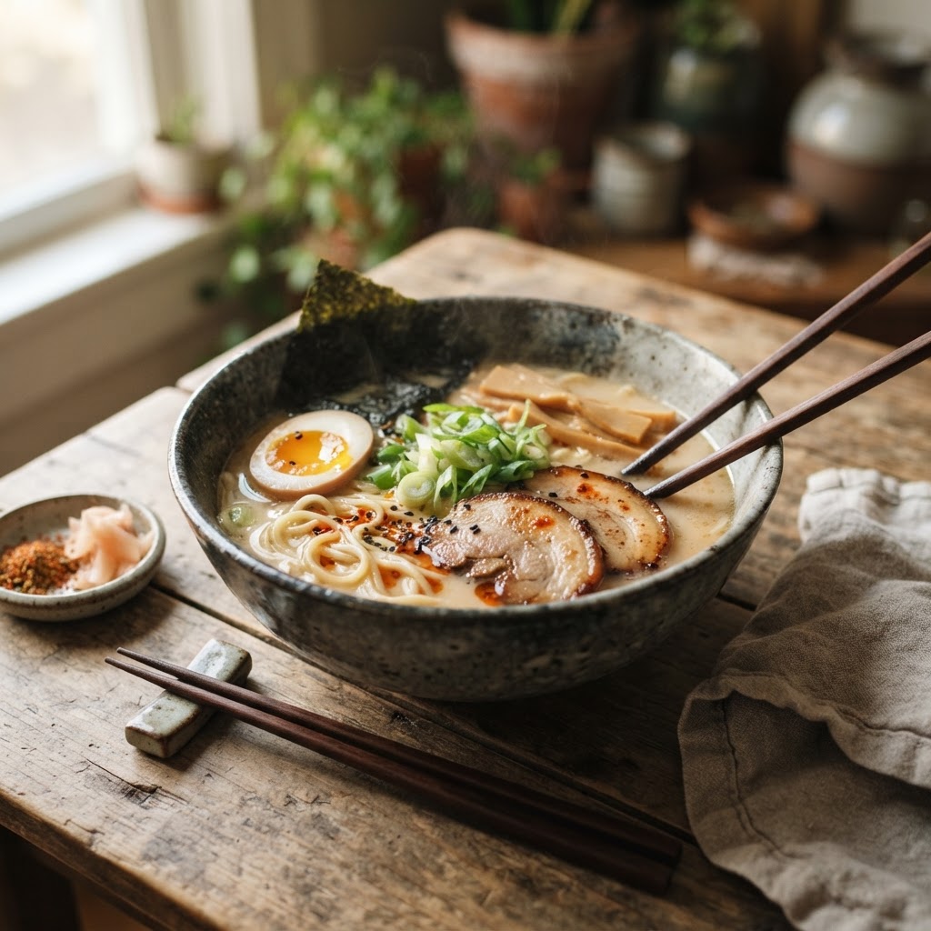 Rich and Creamy Tonkotsu Ramen
