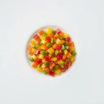 bell pepper, diced