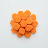 sliced carrots