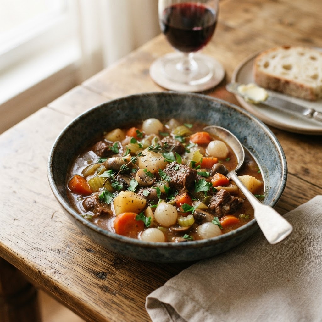 Hearty Homestyle Beef Stew