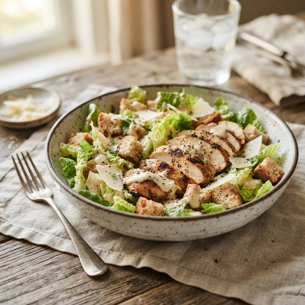 Classic Grilled Chicken Caesar Salad