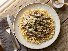 Beef Stroganoff