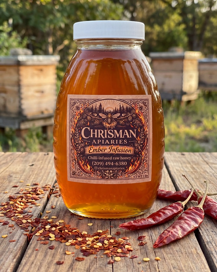 Ember Infusion Organic Hot Honey