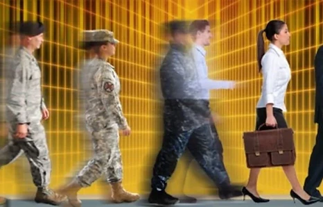 Veterans transitioning from military service to civilian professional careers