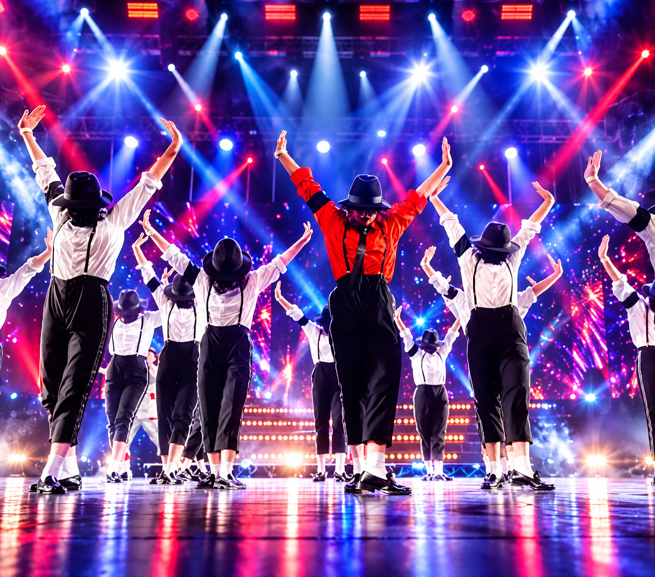 神戸イルミナージュ ダンスショー｜マイケルジャクソンテーマのダンスパフォーマンス