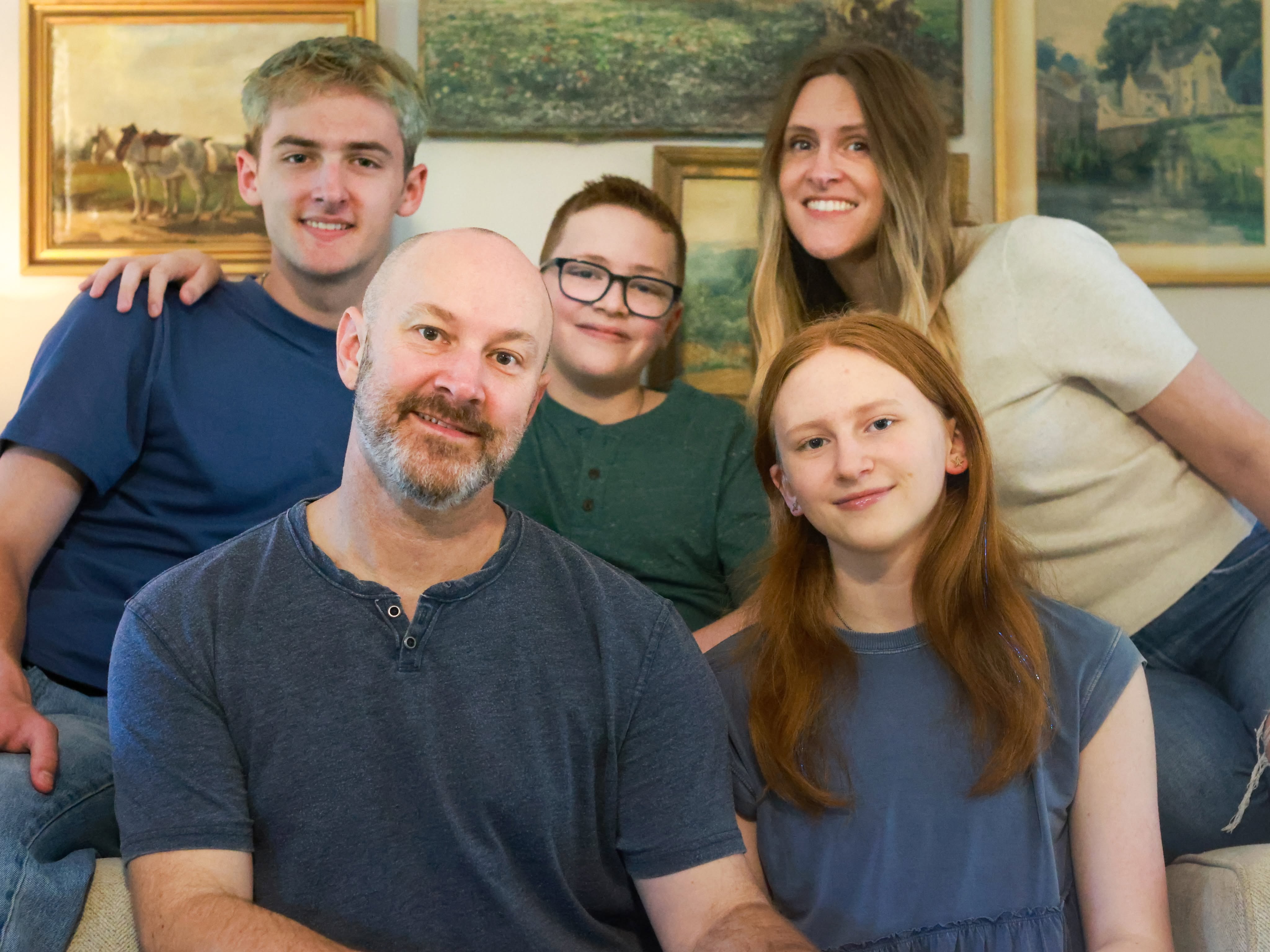 Shane with his family