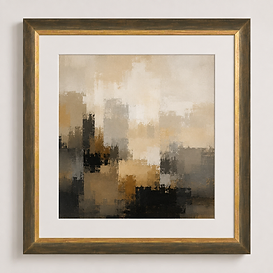 Antique Brass — Framed