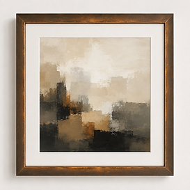 Oxidized Bronze — Framed