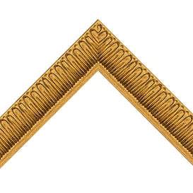 Reeded Antique Gold — Profile corner
