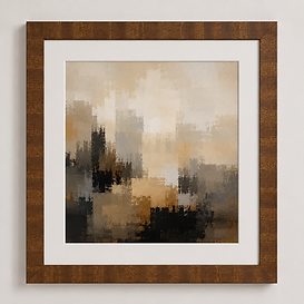Figured Burl — Framed