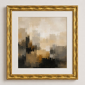Ornate Gold — Framed