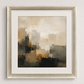 Brushed Pewter — Framed