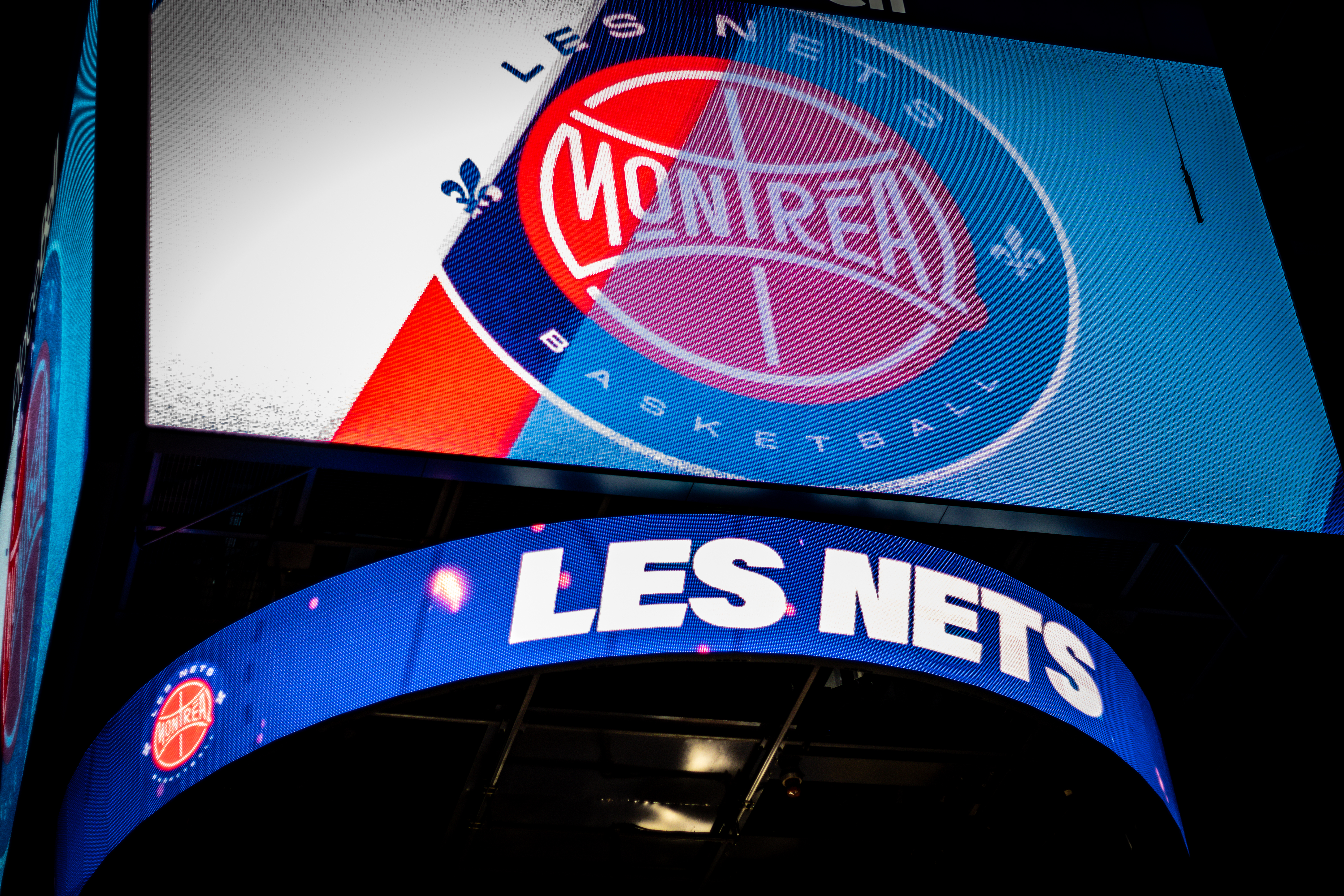 Les Nets · Arena Screen