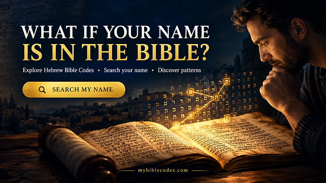 What if your name is in the Bible? Search my name