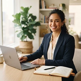 A welcoming professional ready to help