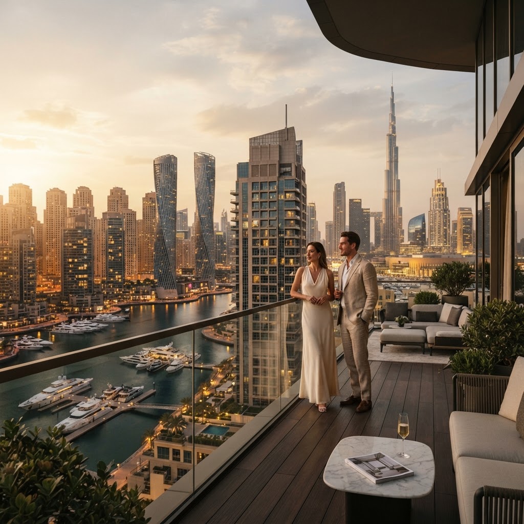 Dubai Marina vs Downtown: Onde Investir em Imóveis de Luxo?