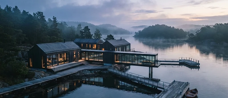 Lake Austin Modern Compound