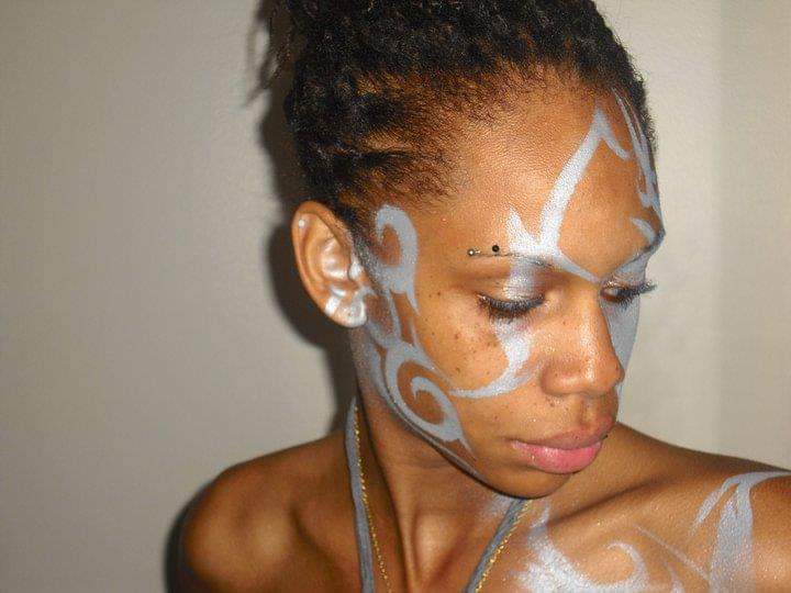 TRIBAL — BODY PAINTING ARGENTÉ