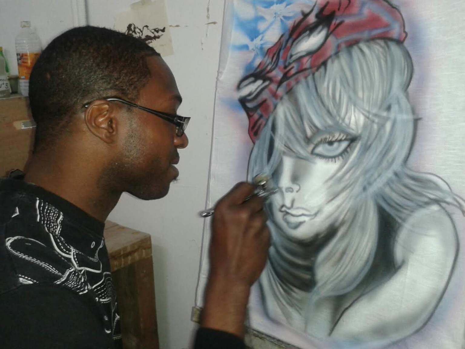 FadaArt — artiste en action sur Exorcisme de la sagesse