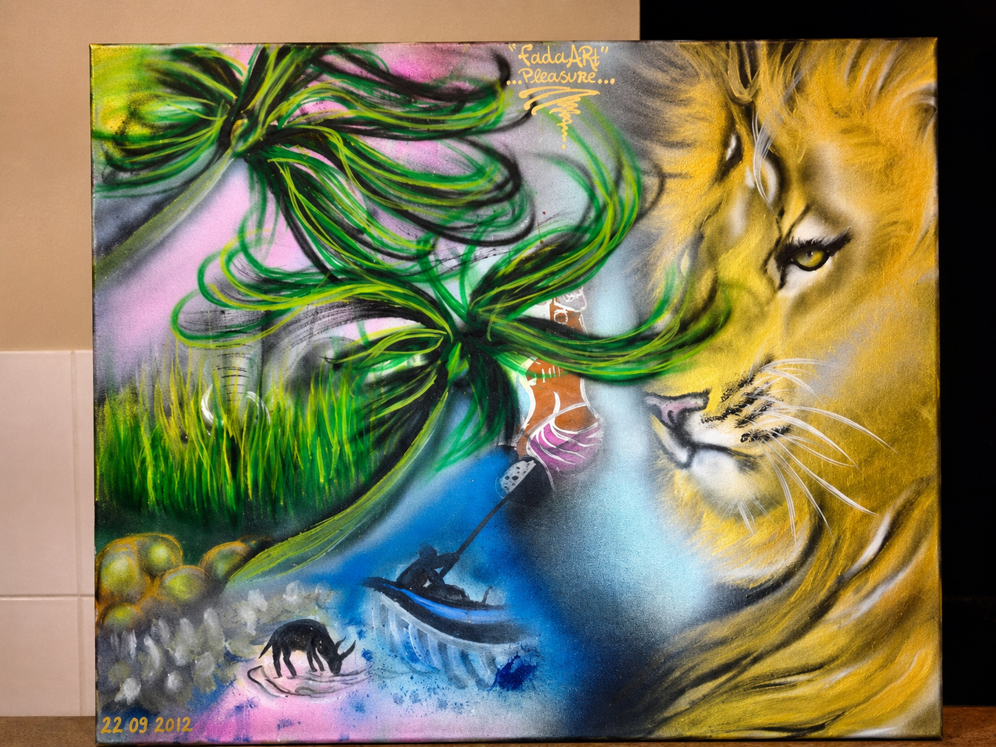 LION MAJESTUEUX — NATURE & ÉVASION
