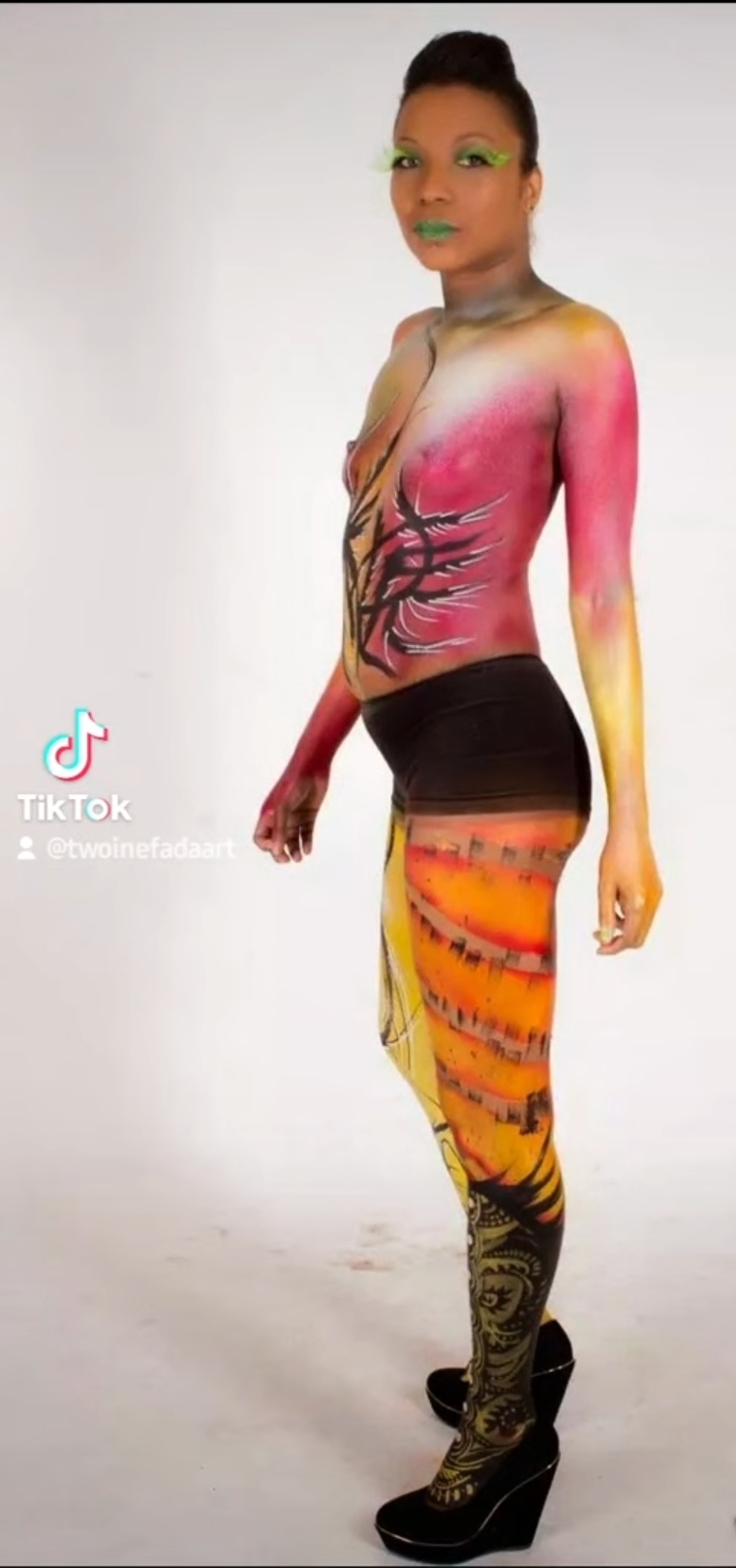 BODY PAINTING INTÉGRAL — GRAPHIQUE & ORNEMENTAL