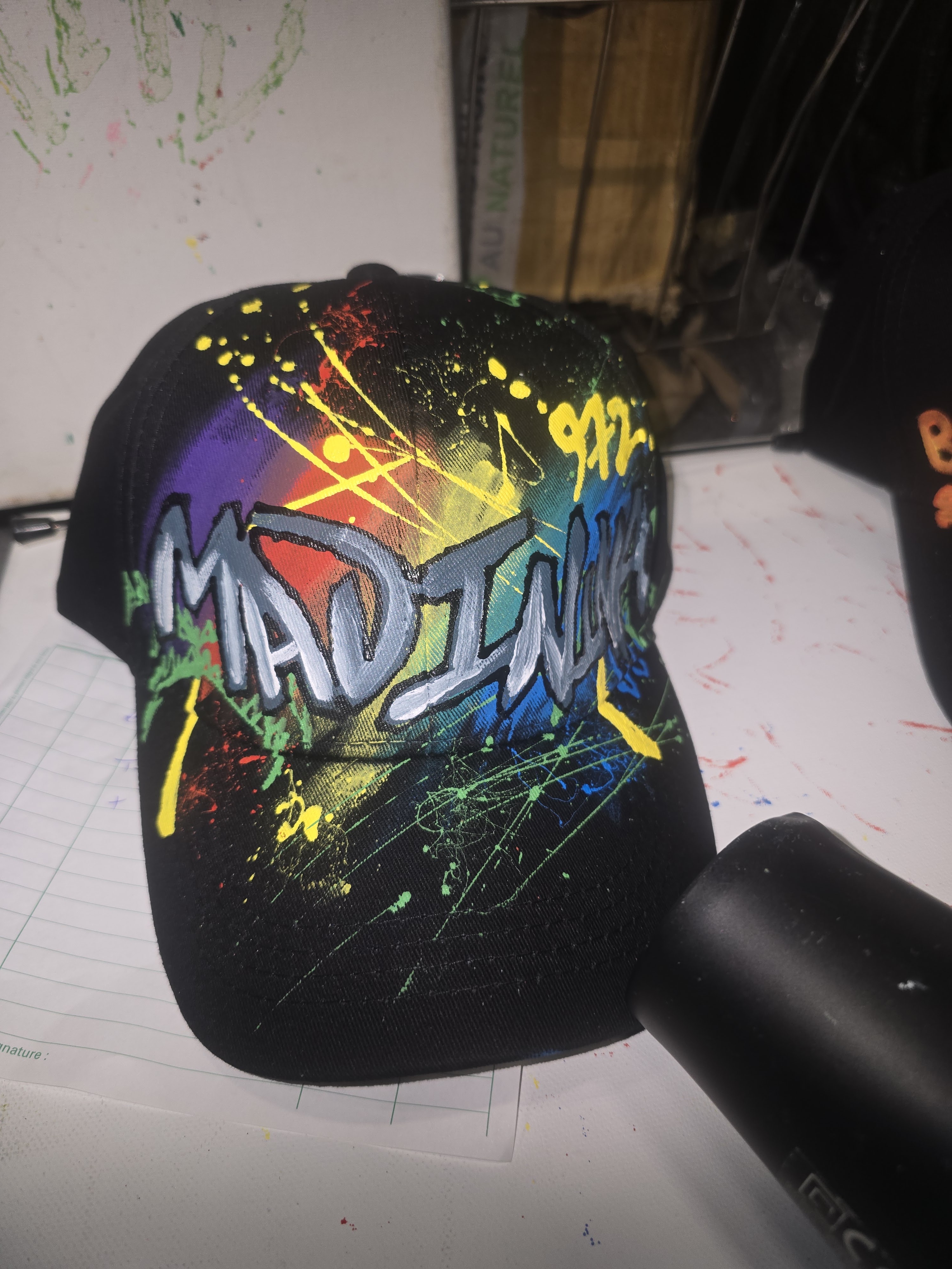 CASQUETTE NOIRE — MADININA