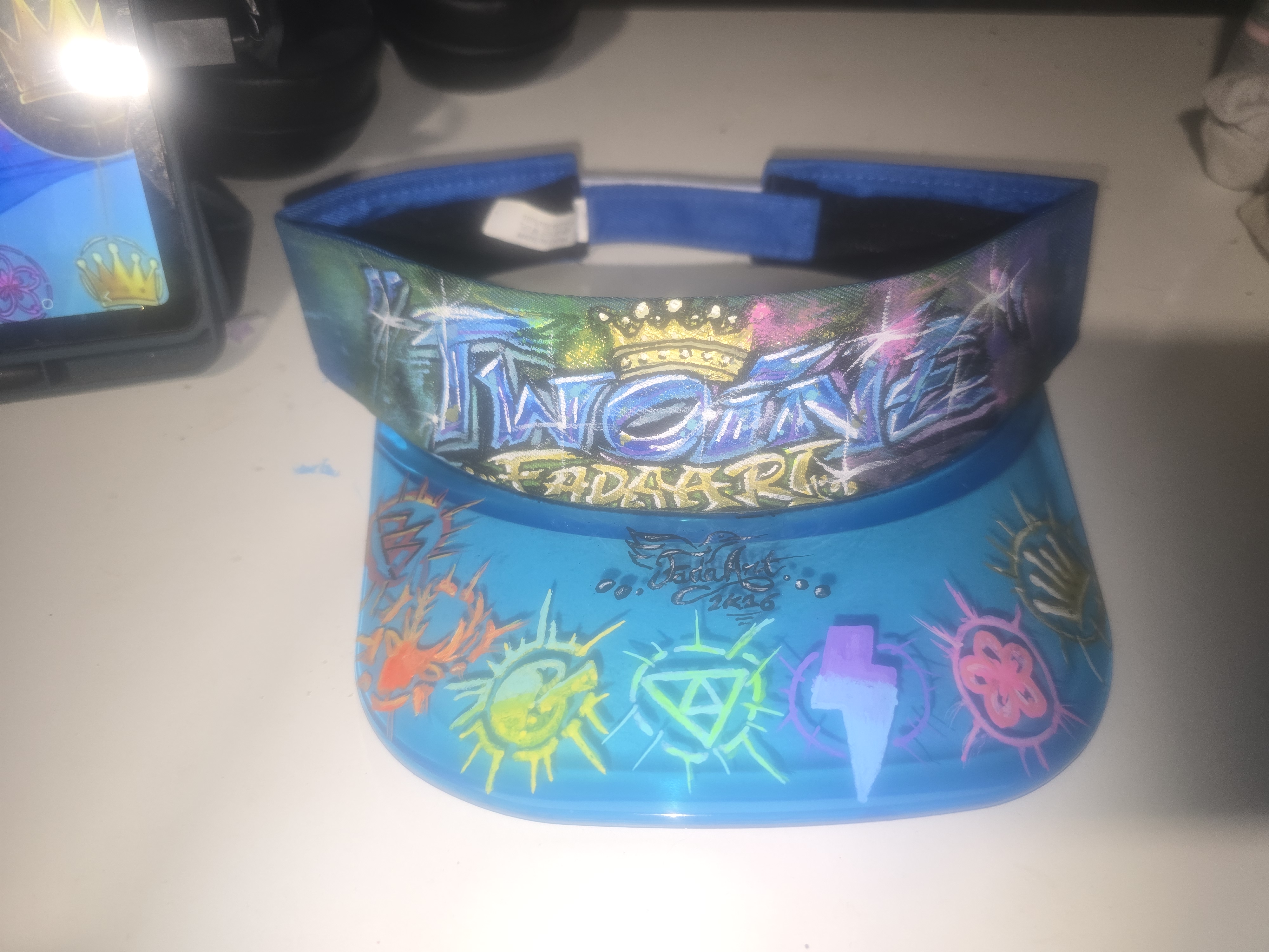 VISIÈRE ORIGINALE FADAART — CUSTOM VERNIE