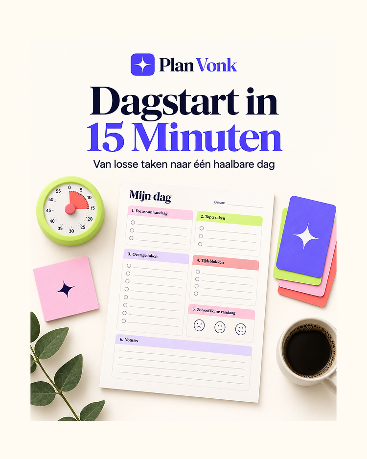 Dagstart in 15 Minuten — coverafbeelding