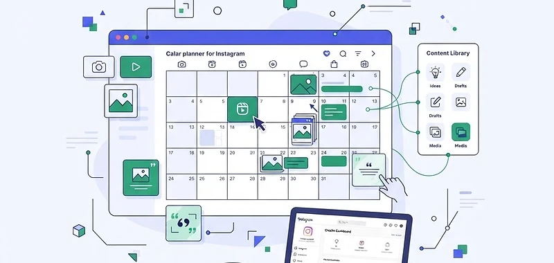 Contentplanner maken voor Instagram: zo plan je een maand content