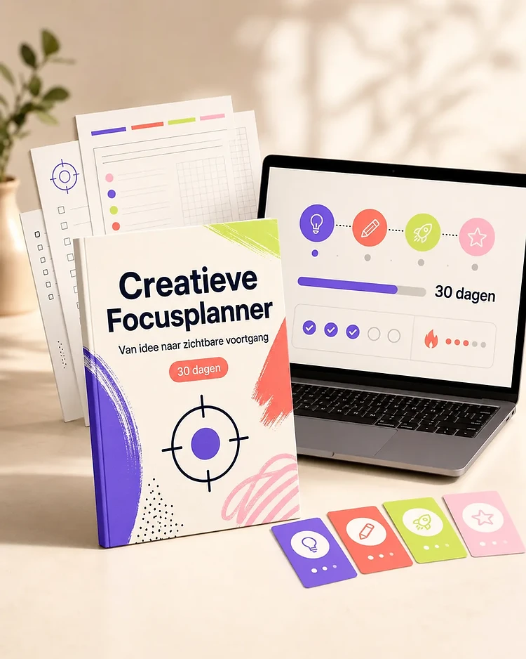 Creatieve Focusplanner — coverafbeelding