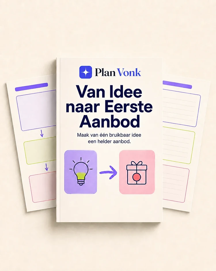 Van Idee naar Eerste Aanbod — coverafbeelding