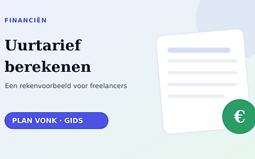Uurtarief berekenen als freelancer: een voorbeeld met declarabele uren