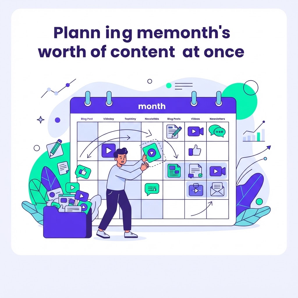 Contentkalender maken: zo plan je een maand content in één keer