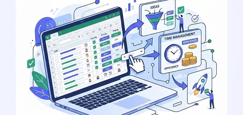 To-do lijst maken in Excel: zo bouw je een takenlijst die echt werkt