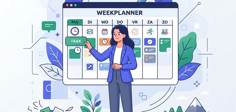 Weekplanner maken: zo plan je je week zonder stress en met overzicht