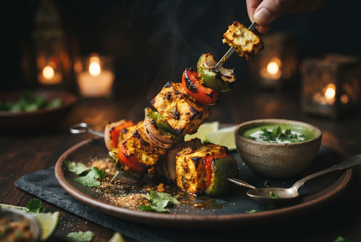 Achari Paneer Tikka