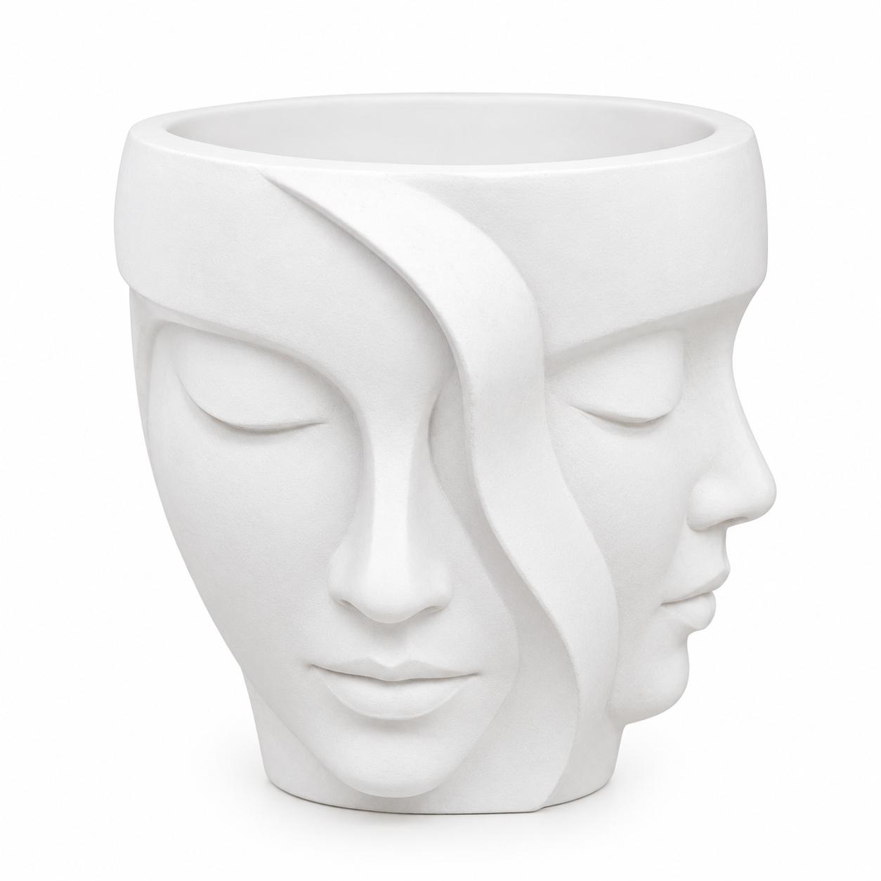 Jarra de Gesso Duas Caras