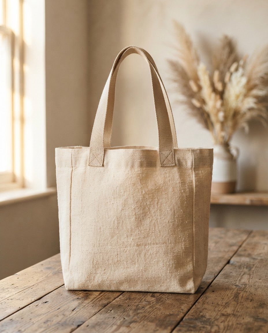 Bolsa de Linho Cru