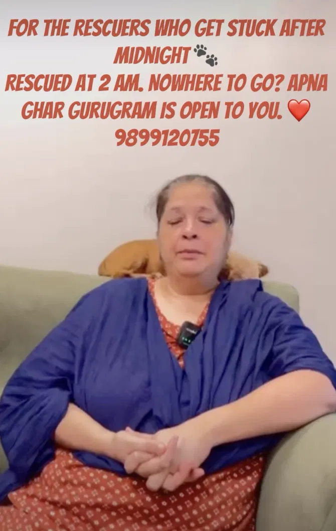 Apna Ghar Gurugram — a rescue shelter that opens at 2 a.m. for animals with nowhere to go