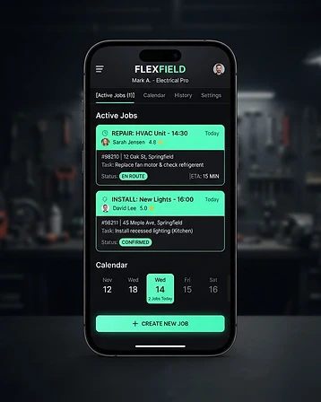 Trades & Field Service mobile app for Fenwick Plumbing