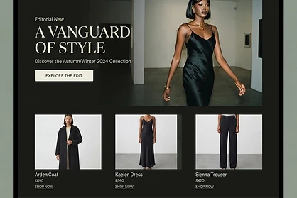 Fashion Boutique website design