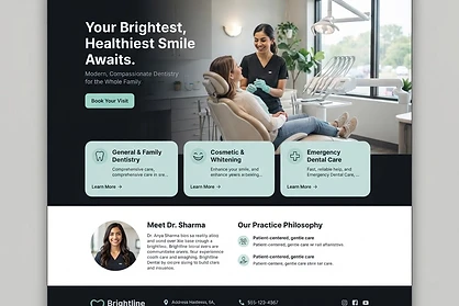 Dental website design